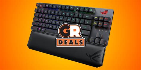 Save $50 on this Epic Deal on Asus Wireless Gaming Keyboard