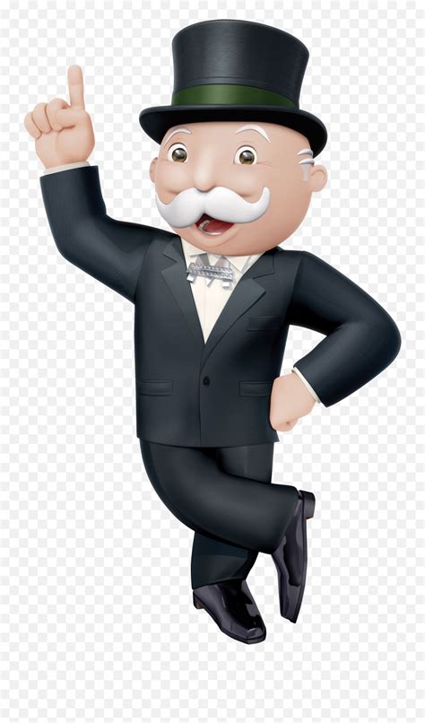 Mr Monopoly Clipart - Monopoly Rich Uncle Pennybags Png,Monopoly Png ...