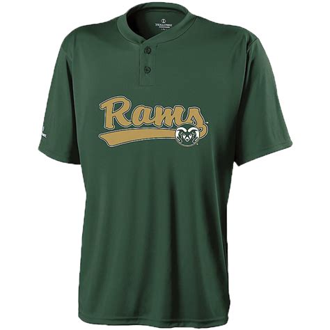 Colorado State Rams Adult Baseball Jersey