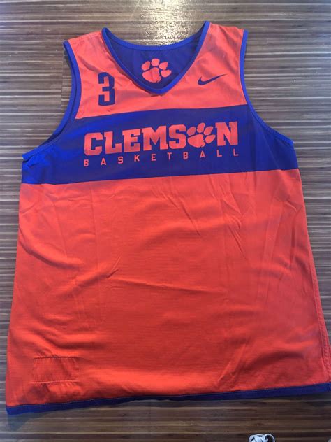 Clemson Basketball Practice Jersey : NARP Clothing