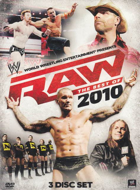 WWE: Raw - The Best of 2010 (Boxset) on DVD Movie