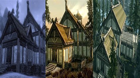 Skyrim Hearthfire DLC - All 3 Houses Build Guide (Morthal, Dawnstar ...