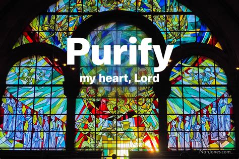 Purify My Heart, Lord. Set Me Apart for You - Nan Jones