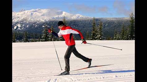 How to correctly put on your cross country ski poles - YouTube