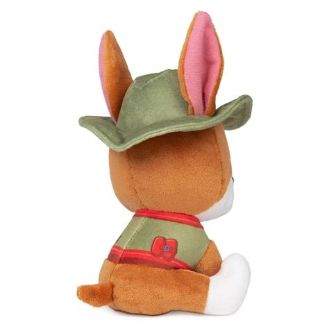 PAW Patrol Tracker Plush (Embroidered Details), 6 in