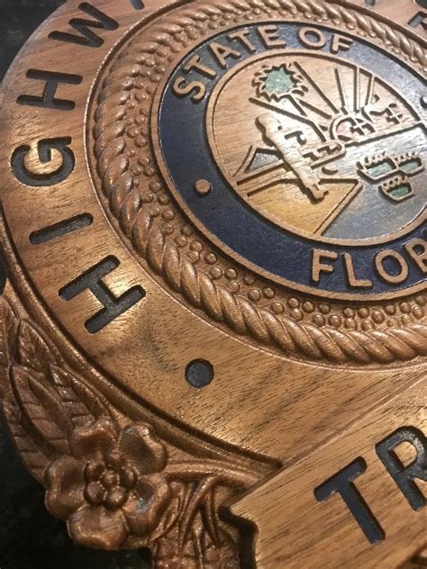 Florida Highway Patrol Badge | Etsy