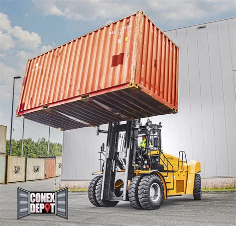 shipping container forklift pockets Archives - Conex Depot