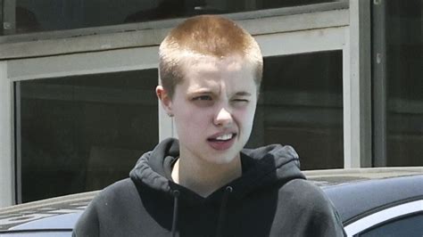 Shiloh Jolie-Pitt's Buzzcut Game Remains Strong In Latest Stroll With ...