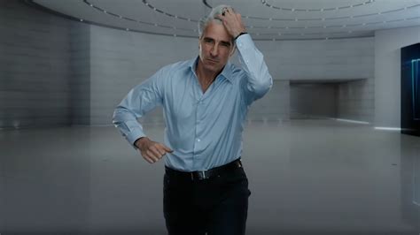 Apple Guy Running (Craig Federighi) | Know Your Meme