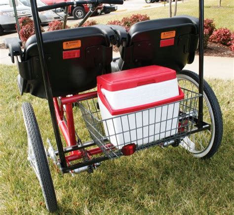 Cool Dual Seat Adult Tricycle for a Romantic Ride | All Fun Site