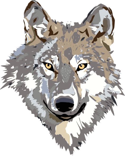 Gray wolf Free content Clip art - Cartoon Wolf Clipart png download - 474*595 - Free Transparent ...