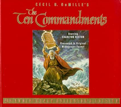 Amazon.com: The Ten Commandments [VHS] : Judith Anderson, Anne Baxter ...