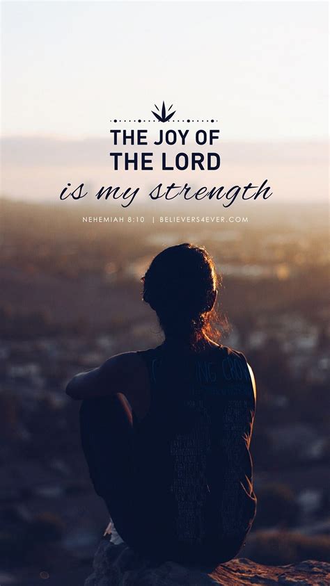 The joy of the Lord is my strength - Believers4ever.com | Lord is my ...