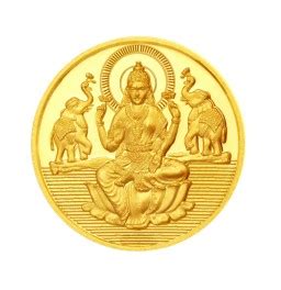 BUY 0.5 Gram 24Kt (999) Lakshmi Gold Coin Online | Jpearls.com