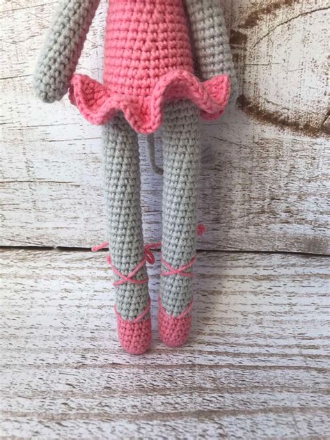 Ballerina Mouse/knitted Mouse/mouse Toy/soft - Etsy