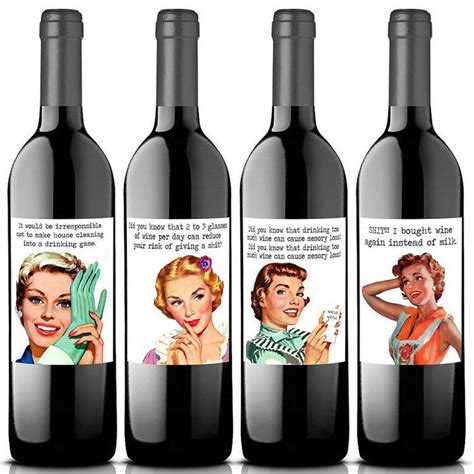 These Funny AF Wine Labels Will Fix Anything | Funny wine bottle labels ...