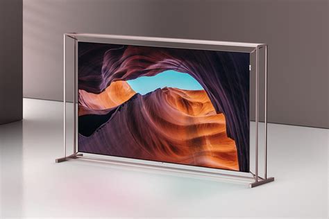 This stunning LG OLED TV swaps bezels for an incredible floating frame | TechRadar