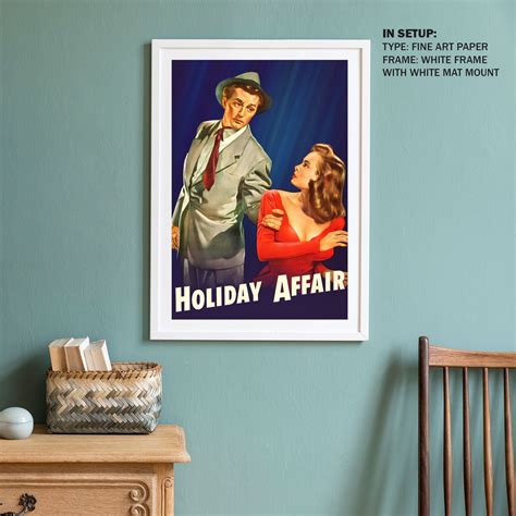 Holiday Affair (1949) Movie Poster: Buy Hollywood & Famous Movie Posters – Dessine Art