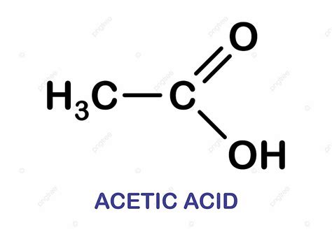 Acetic Acid Formula Liquid Bond Acid Vector, Liquid, Bond, Acid PNG and ...