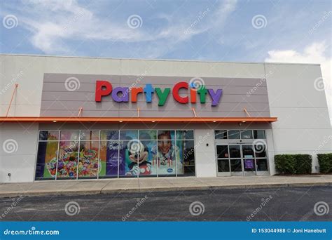 Party City Store Front View Editorial Stock Photo - Image of customer ...