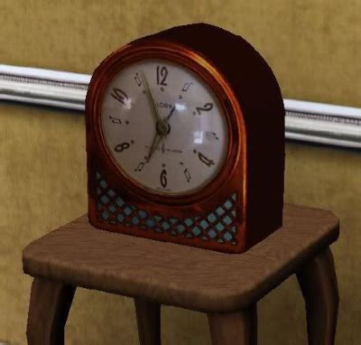 Sunrise Alarm Clock Mod By Lot51 Sims 4