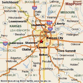 Mission, Kansas Area Map & More