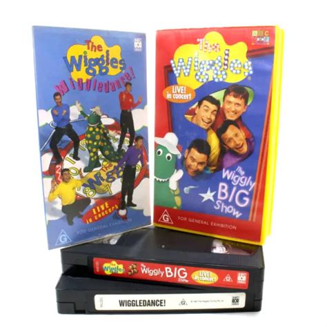 THE WIGGLES LIVE: The Wiggly Big Show & Wiggledance! (Original Cast) 1990's VHS £14.61 - PicClick UK