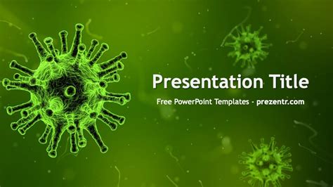 Free Virus PowerPoint Template - Prezentr PPT Templates