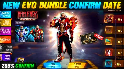 NEXT EVO BUNDLE FREE FIRE | NEW LEGENDARY BUNDLE FREE FIRE | UPCOMING ...