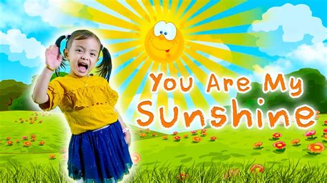 You are My Sunshine Kids Nursery Rhyme Song by 3 y/o Trisha / 당신은 My Sunshine 보육 동요 - YouTube