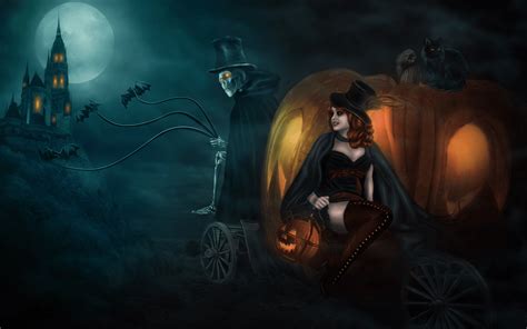 Halloween Witch Wallpapers - Top Free Halloween Witch Backgrounds ...