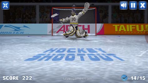 Ice Hockey Shootout - Play Online on SilverGames 🕹️