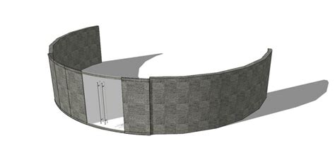 Modern designed wall mounted formal design meeting room door 3d model .skp fromat | Thousands of ...
