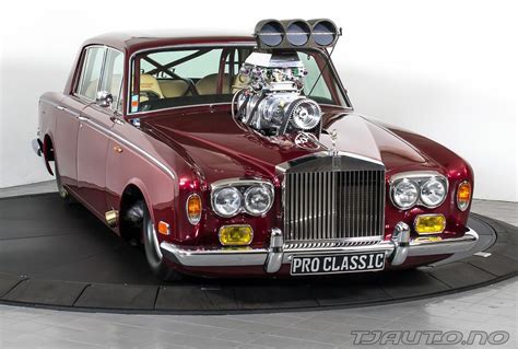 This Supercharged Rolls-Royce Silver Shadow Hot Rod Is a Modern American Revolution