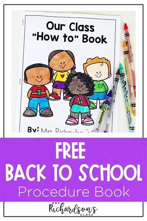 Back to School "How to...at School" Book - Mrs. Richardson's Class