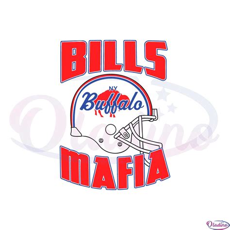 Bills Mafia Buffalo Bills Helmet Svg For Cricut Sublimation Files