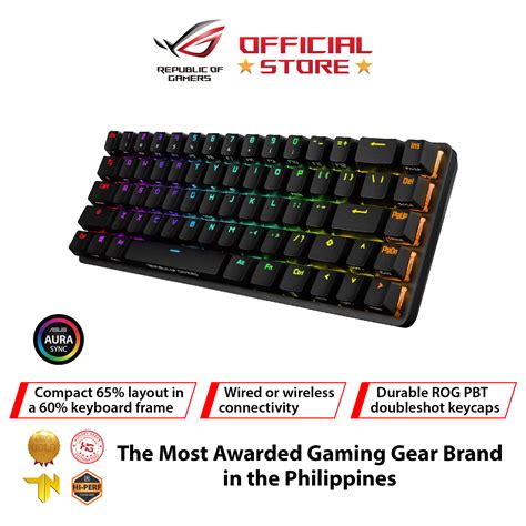 ASUS ROG Falchion NX Wireless Backlit Mechanical Keyboard (NX Brown Switch) | lupon.gov.ph