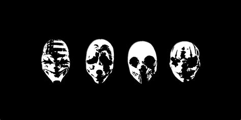 3840x1920 Resolution Payday Masks 3840x1920 Resolution Wallpaper - Wallpapers Den