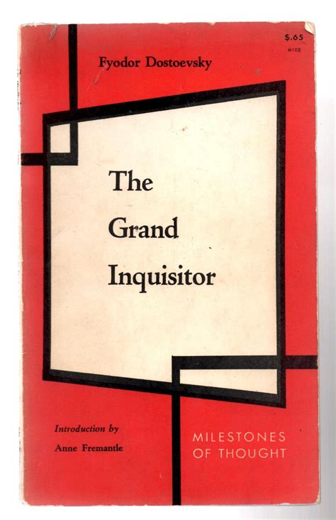 The Grand Inquisitor Dostoevsky Book - Etsy