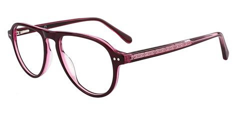 Durham Aviator Prescription Glasses - Purple | Women's Eyeglasses ...