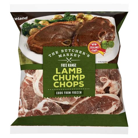 The Butcher's Market Free Range Lamb Chump Chops 1.5Kg | Lamb | Iceland ...