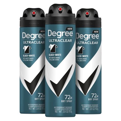 Amazon.com : Degree Men Antiperspirant Deodorant Dry Spray Black ...