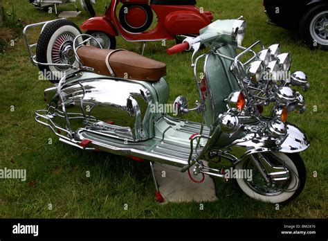 Lambretta Italian Scooters Stock Photo - Alamy