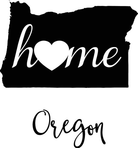 Oregon Outline Vector at Vectorified.com | Collection of Oregon Outline Vector free for personal use