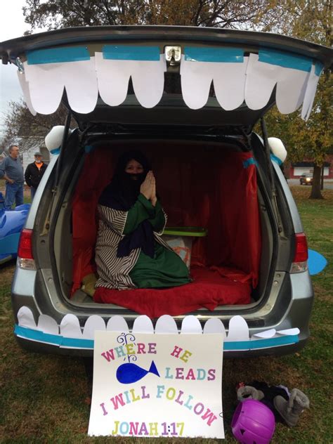 Jonah & The Whale Trunk or Treat Idea! | Jonah and the whale, Trunk or treat, Truck or treat