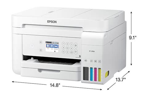 C11CG20203 | EcoTank ET-3760 All-in-One Cartridge-Free Supertank Printer | Inkjet | Printers ...