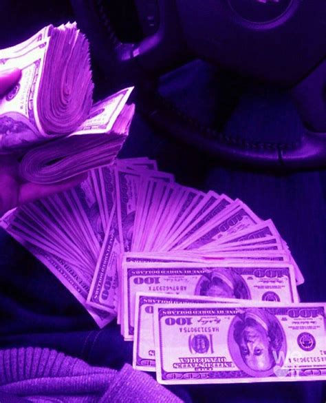 Neon Purple Aesthetic Wallpaper Money - bmp-my