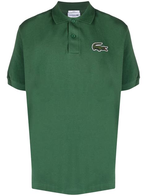 Lacoste logo-embroidered Cotton Polo Shirt - Farfetch