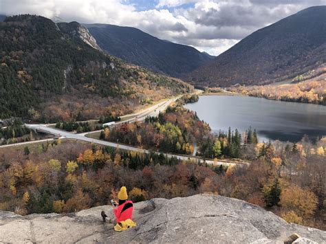 Hiking the Artist Bluff Trail in the White Mountains, New Hampshire