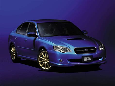 Fiche technique Subaru Legacy IV 2.0 GT « spec.B WR-Limited » (2005)